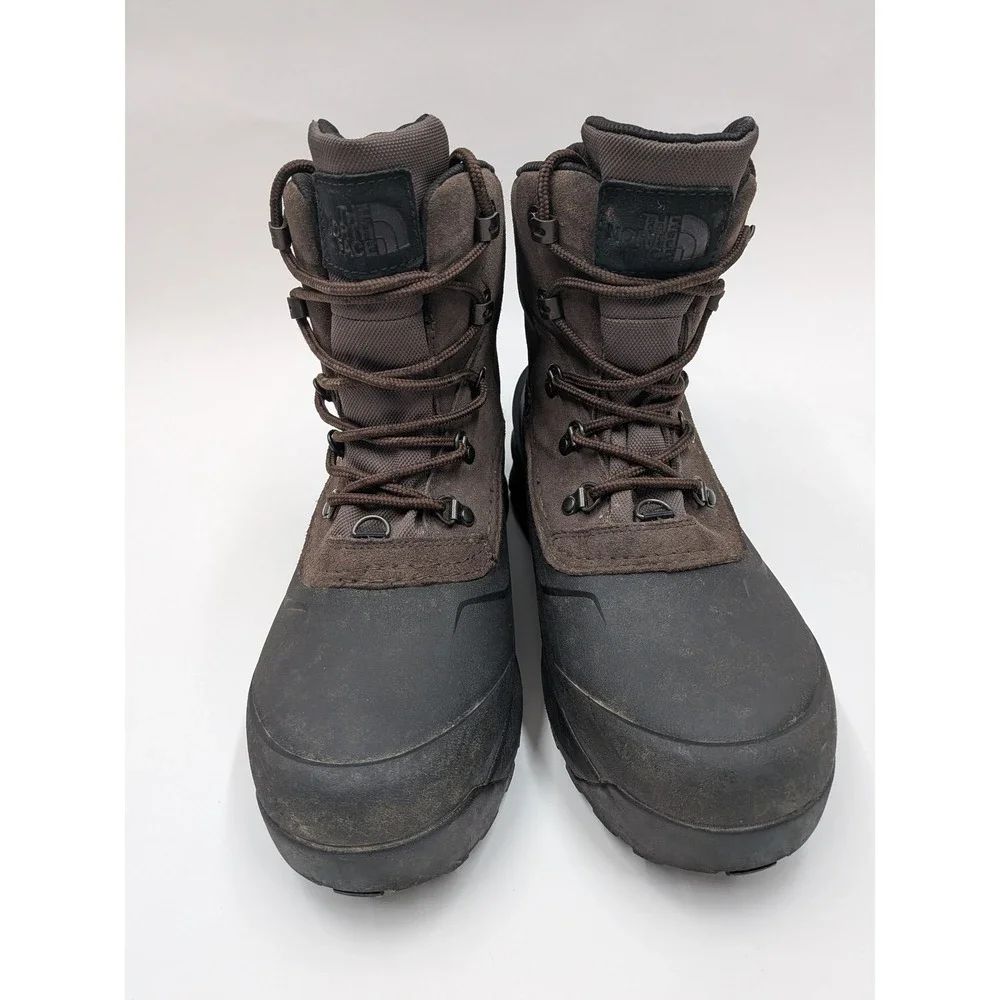 The North Face Chilkat V 400 Waterproof Winter Boots Brown Black Mens NF0A5LW3
